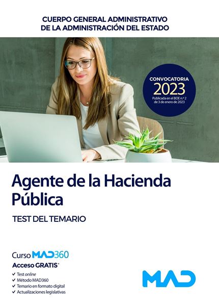 Imagen de Temario 3 Agentes de Hacienda Pública Administración General del Estado, 2023 "Organización de la Hacienda Pública y Derecho Tributario"