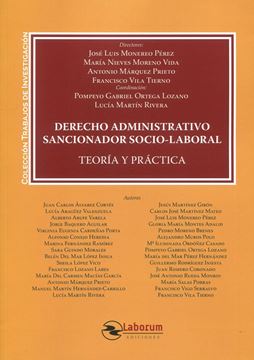 Imagen de Derecho administrativo sancionador socio-laboral "Teoría y práctica"