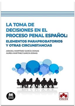 Imagen de Toma de decisiones en el proceso penal español, La "Elementos probatorios y otras circunstancias"