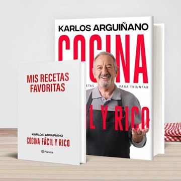 Imagen de Pack Cocina Fácil y Rico + Regalo librerta para apuntar tus recetas favoritas