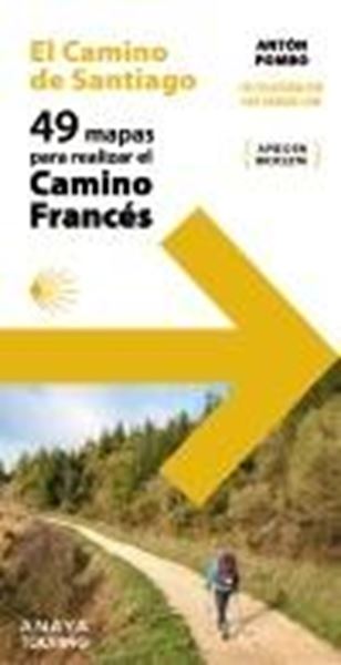 49 Mapas para realizar el Camino de Santiago. Camino Francés (desplegables), 2023