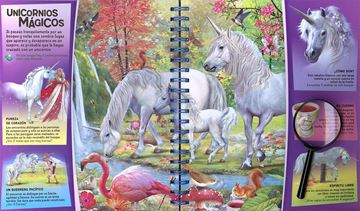 Busca y descubre unicornios "Libro lupa"