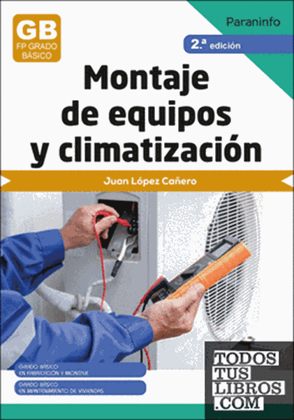 Imagen de Montaje de equipos de climatización 2.ª edición 2023 "CFGB"