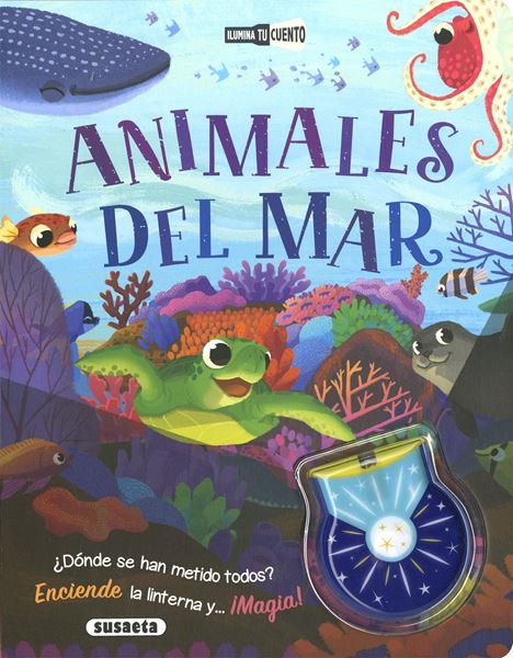 Animales del mar "Con linterna"