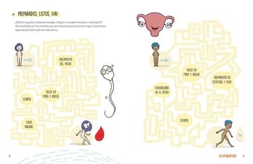 Supercuaderno de educación sexual "Porque crecer mola: pasatiempos, curiosidades increíbles, actividades en"