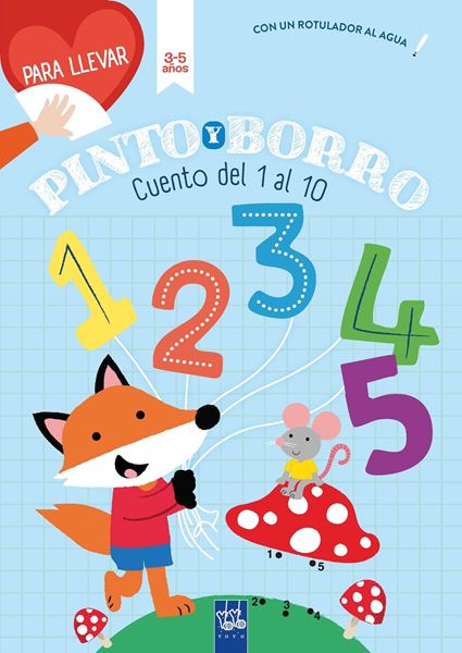 Cuento del 1 al 10. 3-5 años