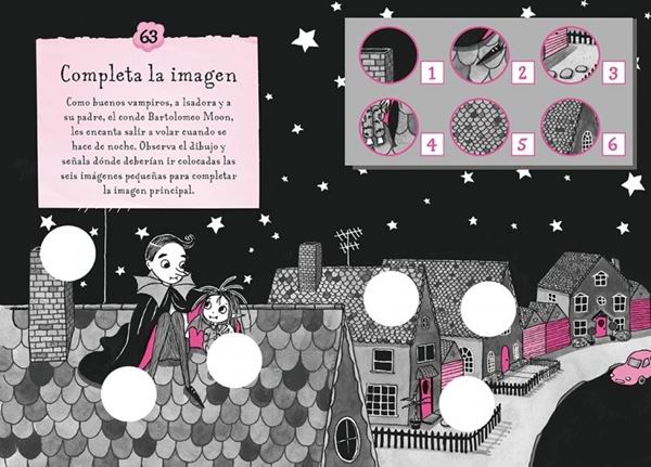 Isadora Moon - El gran libro de misterios de Isadora Moon "Retos, enigmas y adivinanzas"