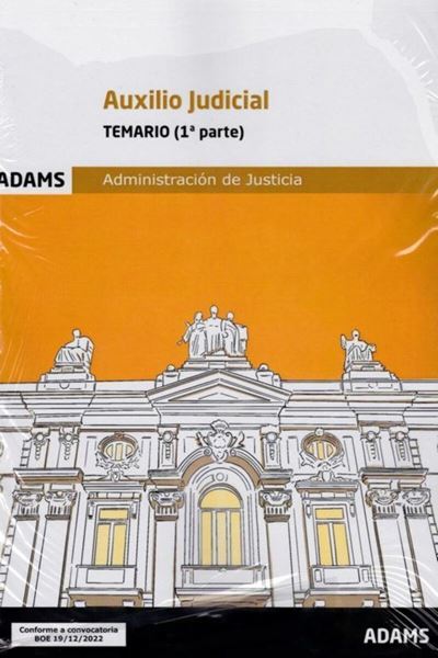 Imagen de Temario Auxilio Judicial Administración de Justicia, 2023 "2 Tomos"