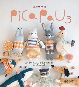 La banda de Pica Pau 3 "20 originales amigurumis de Yan Schenkel"