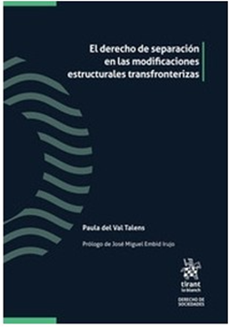 Imagen de Derecho de separación en las modificaciones estructurales transfronterizas, El