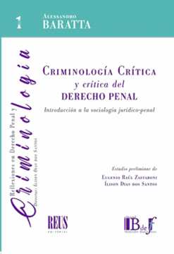 Imagen de Criminología Crítica y crítica del Derecho Penal, 2023 "Introducción a la sociología jurídico-penal"
