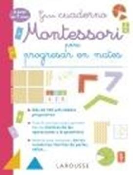 Gran cuaderno Montessori para progresar en mates.  "A partir de 7 años"
