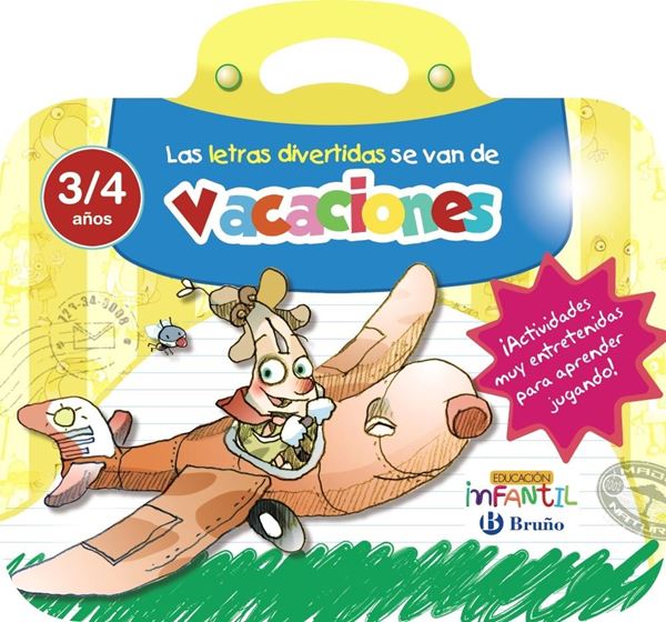 Las Letras Divertidas se Van de Vacaciones 3/4 Años