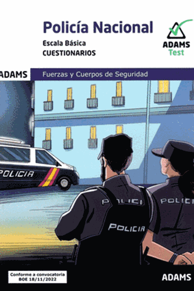 Imagen de Cuestionarios Policía Nacional. Escala Básica, 2023