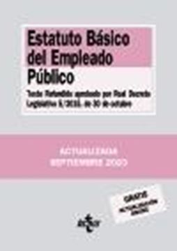 Estatuto Básico del Empleado Público, 8ª ed, 2023 "Texto Refundido aprobado por Real Decreto Legislativo 5/2015, de 30 de octubre"