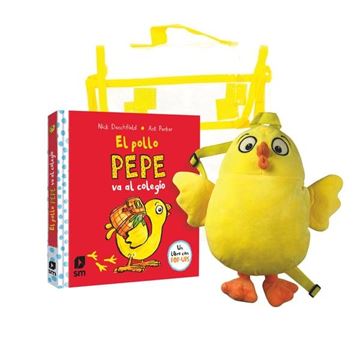 Pack el Pollo Pepe va al colegio + mochila