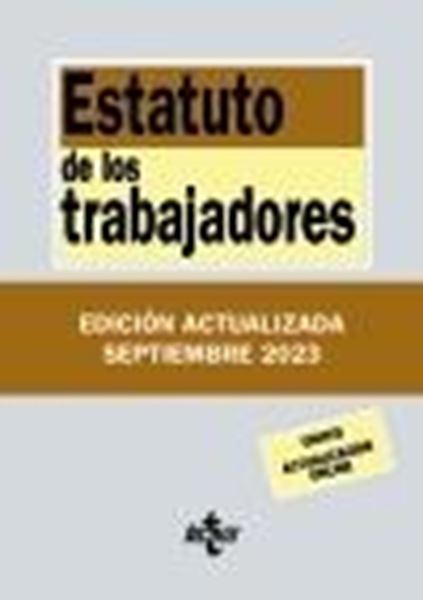 Estatuto de los Trabajadores, 39ª ed, 2023