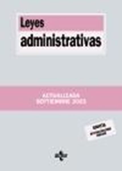 Leyes administrativas, 7ª ed, 2023