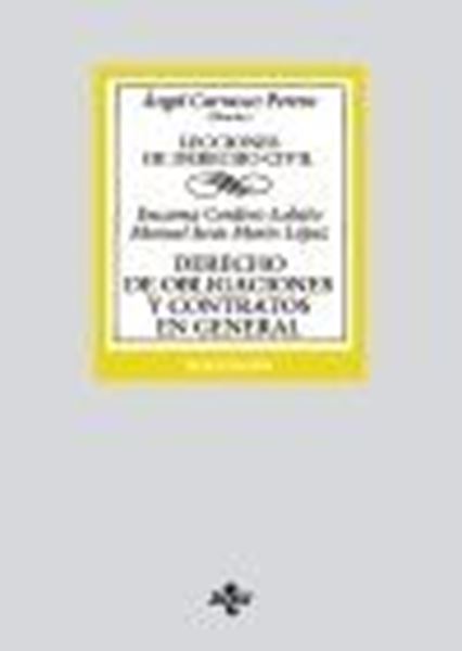 Derecho de obligaciones y contratos en general, 6ª ed, 2023 "Lecciones de Derecho Civil"