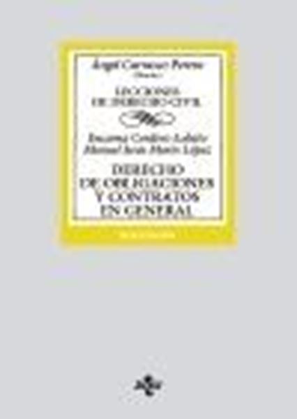 Derecho de obligaciones y contratos en general, 6ª ed, 2023 "Lecciones de Derecho Civil"