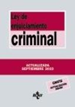 Ley de Enjuiciamiento Criminal, 7ª ed, 2023