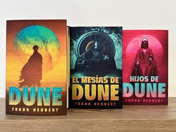 Trilogía Dune, edición de lujo "Dune, El Mesías de Dune, Hijos de Dune"