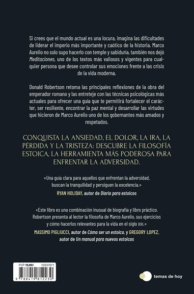 Piensa como un emperador romano "La filosofía estoica de Marco Aurelio para dominar tus emociones y gobernar tu vida"