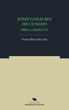 Josep Gosalbes de Cunedo "Obra Completa"