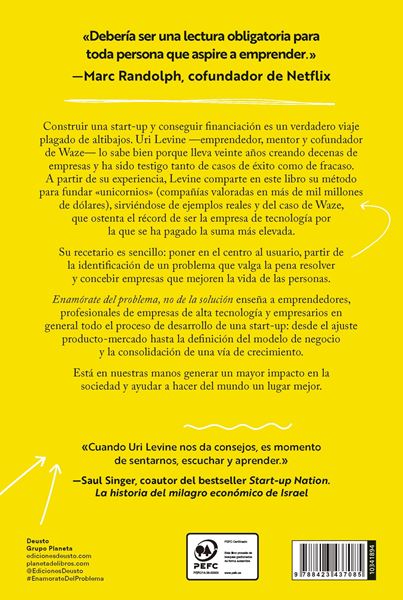 Enamórate del Problema, no de la Solución