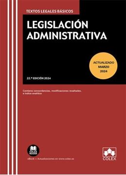 Imagen de Legislación Administrativa 22º Ed. 2024