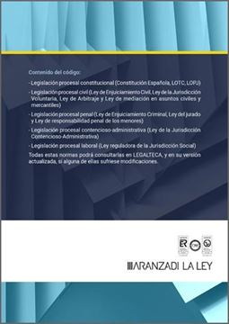Código Leyes Procesales 2024