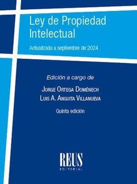 Ley de Propiedad intelectual (5ª edición) "Actualizada a septiembre de 2024"